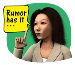 Gossiping women! (English Version) sticker #6747412