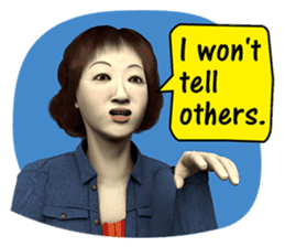 Gossiping women! (English Version) sticker #6747414