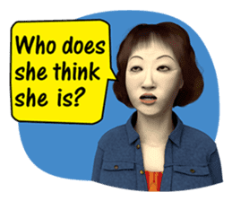 Gossiping women! (English Version) sticker #6747419