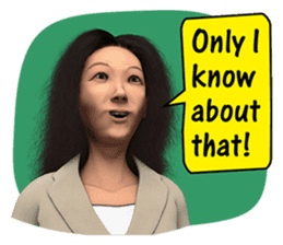 Gossiping women! (English Version) sticker #6747424