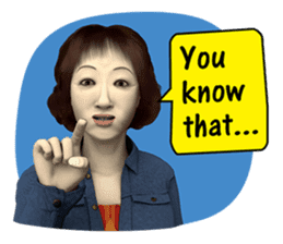 Gossiping women! (English Version) sticker #6747428