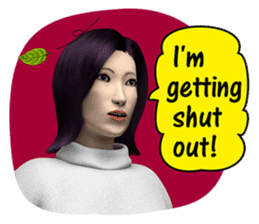 Gossiping women! (English Version) sticker #6747431