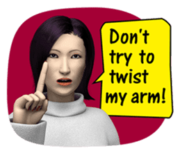 Gossiping women! (English Version) sticker #6747433