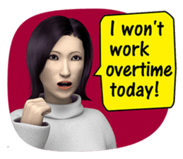 Gossiping women! (English Version) sticker #6747434