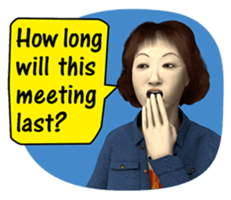 Gossiping women! (English Version) sticker #6747435