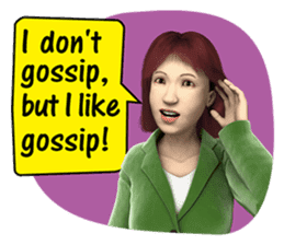 Gossiping women! (English Version) sticker #6747436