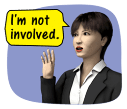 Gossiping women! (English Version) sticker #6747437