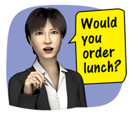 Gossiping women! (English Version) sticker #6747439