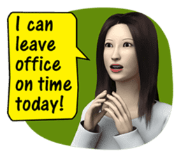 Gossiping women! (English Version) sticker #6747443