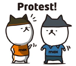 I'm MAX, Let's play Baseball! sticker #6747959