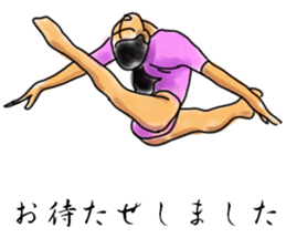 GYMNASTICS TIME sticker #6748099