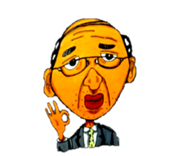 leisurely uncle nontetsu sticker #6748328