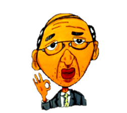 leisurely uncle nontetsu sticker #6748328