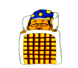 leisurely uncle nontetsu sticker #6748330