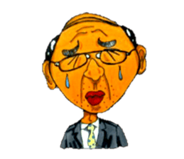 leisurely uncle nontetsu sticker #6748336