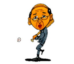 leisurely uncle nontetsu sticker #6748350