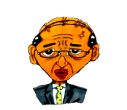 leisurely uncle nontetsu sticker #6748354