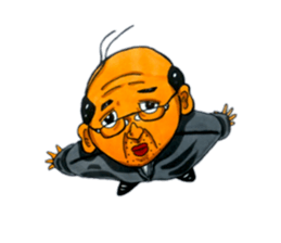 leisurely uncle nontetsu sticker #6748365