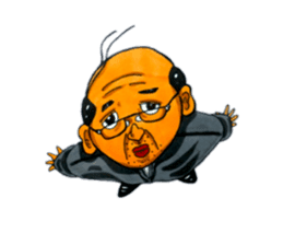 leisurely uncle nontetsu sticker #6748365