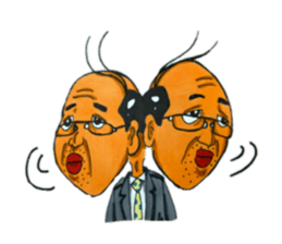 leisurely uncle nontetsu sticker #6748367