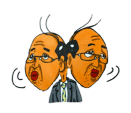 leisurely uncle nontetsu sticker #6748367