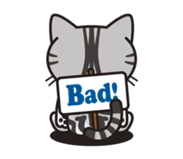 AMERI the American Shorthair Cat sticker #6748585