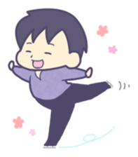 Figure skater Fuji-kun sticker #6749578