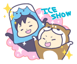 Figure skater Fuji-kun sticker #6749599