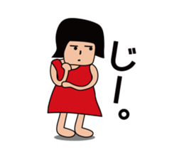 the Girl A sticker #6749628