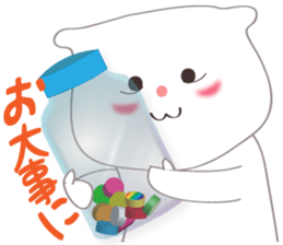 White-san 4 sticker #6749805