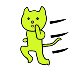 My name is cat sticker #6750265