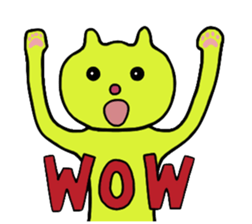 My name is cat sticker #6750274