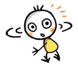 Scribble boy sticker #6750329