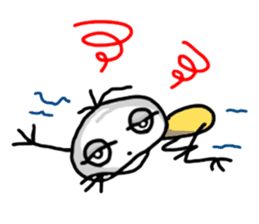 Scribble boy sticker #6750330