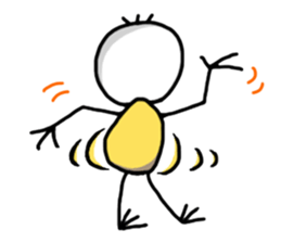 Scribble boy sticker #6750333