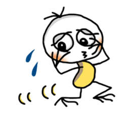 Scribble boy sticker #6750335