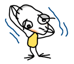 Scribble boy sticker #6750337