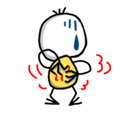 Scribble boy sticker #6750339