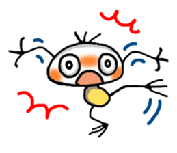 Scribble boy sticker #6750345