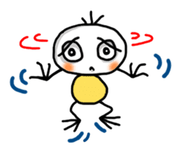 Scribble boy sticker #6750346