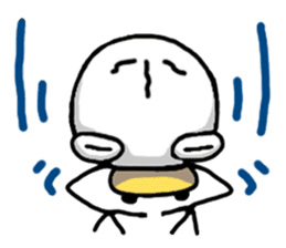 Scribble boy sticker #6750348