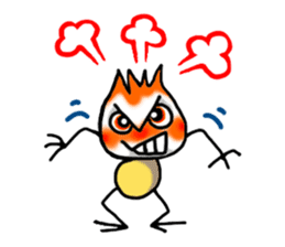 Scribble boy sticker #6750349