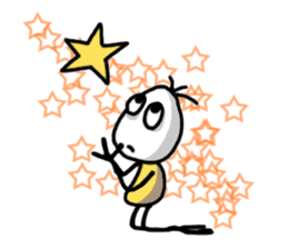 Scribble boy sticker #6750351