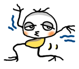 Scribble boy sticker #6750360