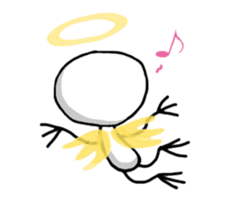 Scribble boy sticker #6750364