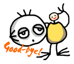 Scribble boy sticker #6750367