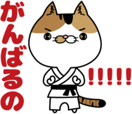 Calico cat Mikan-chan sticker #6750378