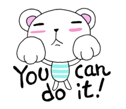 Summer and daily life of the bear sticker #6750668