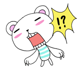 Summer and daily life of the bear sticker #6750672