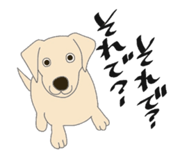 Labrador Retrievers' cute expressions sticker #6750823